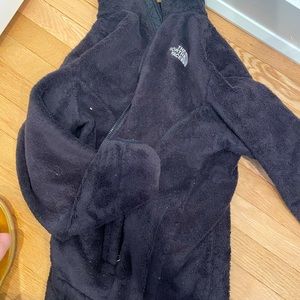 Black zip up north face